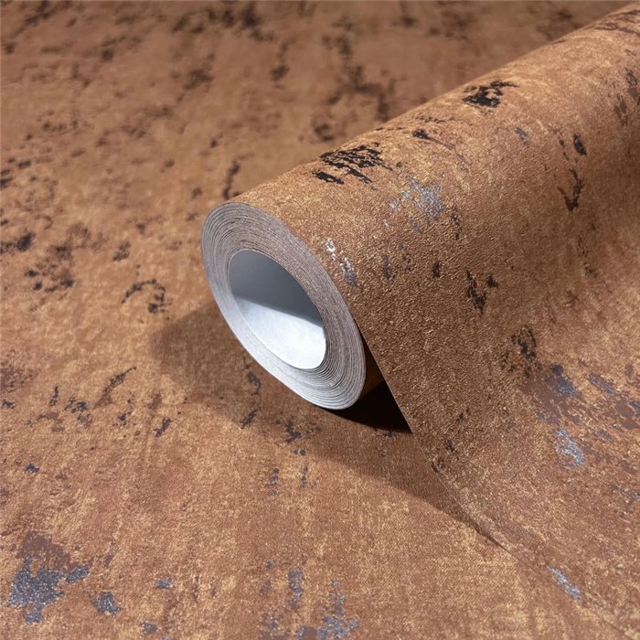 Marburg|Wallpaper aged brown plaster effect|Stucco Imitation