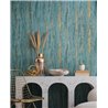 Marburg|Wallpaper eroded turquoise green texture|Factory Style