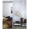 Marburg|Modern wallpaper with interwoven gray and silver lines|Modern