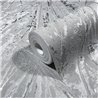 Marburg|Modern wallpaper with interwoven gray and silver lines|Modern