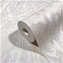 Marburg|Wallpaper high-end light gray and silver art deco|Modern