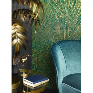 As Creation|Tapete graue und weiße Fächer mit silbernen Profilen|Art Deco 2