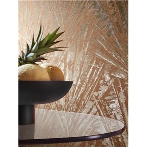 Marburg|Moderne graue und metallisch goldene Blumen-Tapete|Modern 2