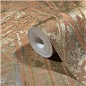 Marburg|Modern high-end wallpaper in metallic orange and gold|Wallpaper
