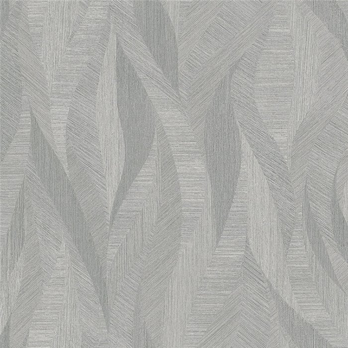 Papel pintado moderno gris patrón líneas curvas - Marburg Papis Loveday 33708