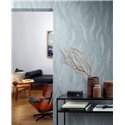 Marburg|Tapete moderne blaue Wellen|Tapeten
