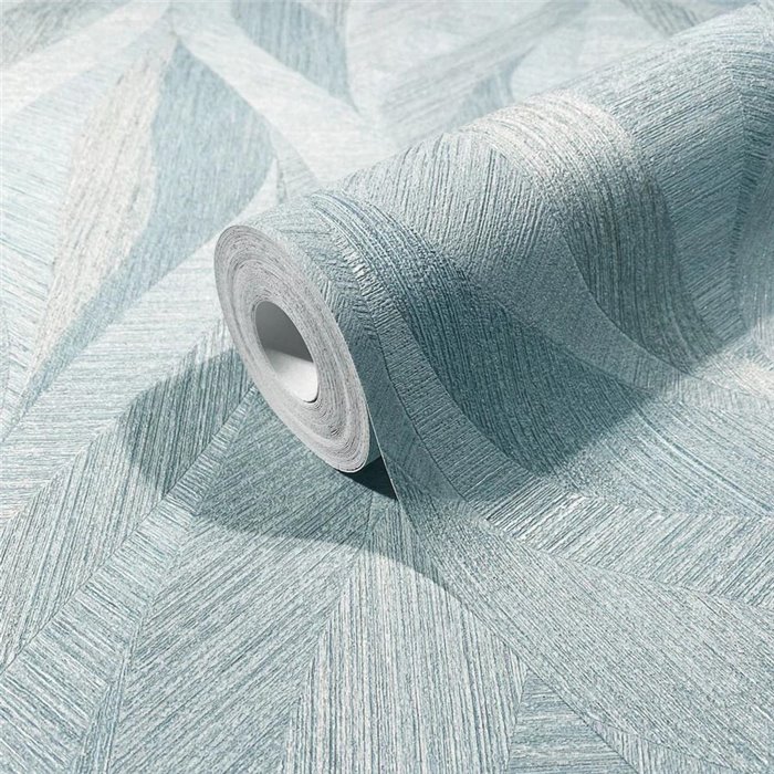 Marburg|Papel pintado ondas azul moderno|Papel Pintado