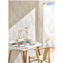 Papel pintado ondas beige moderno - Marburg Papis Loveday 33711