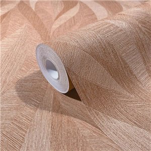 Caselio|Papier peint feuilles tropicales de Bornéo beige|Moderne
