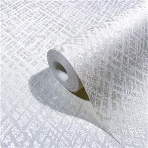 Papeldecor|Papel pintado tonos gris claro estilo art-deco|Papel Pintado