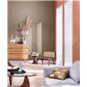 Marburg|Wallpaper mosaic ethnic style orange and silver|Wallpaper