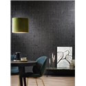 Marburg|Tapete geometrisch modern Schwarz und Gold Putz-Effekt|Modern