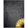 Marburg|Papel pintado geométrico efecto yeso negro y dorado moderno|Moderno