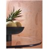 Marburg|Geometric Wallpaper with a modern silver and orange plaster effect|Wallpaper