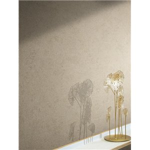 Casamance|Wallpaper plain distressed effect terracotta|Stucco Imitation 2