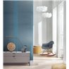 Marburg|Wallpaper texture with petroleum blue horizontal lines|Modern