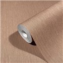 Marburg|Timeless plain striped brown and orange Wallpaper|Solid Colors