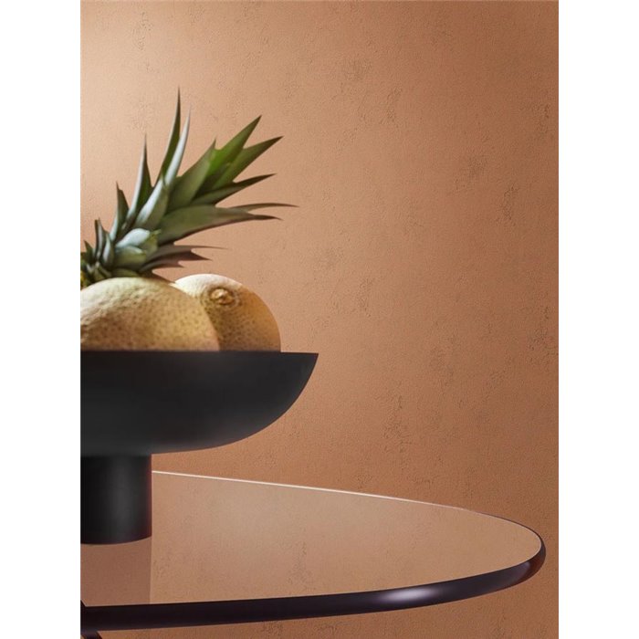 Marburg|Wallpaper smooth plaster effect timeless clay brown|Stucco Imitation
