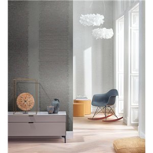 Casamance|Wallpaper geometric wood inlay light beige|Modern 2