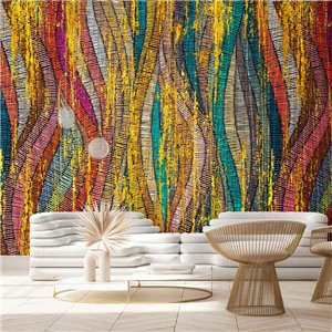 Eijffinger|Wandbild moderne zeitgenössische Kunst schwarz weiß|Wandbild