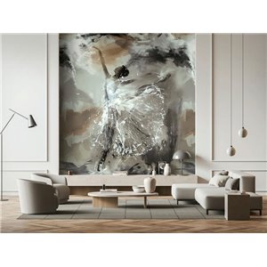 Casamance|Wall mural mountainous landscape Asian art brown beige|Wallmurals 2