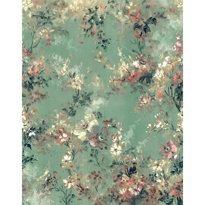 Mural pared floral encantador aire vintage - Marburg City Romance 35096