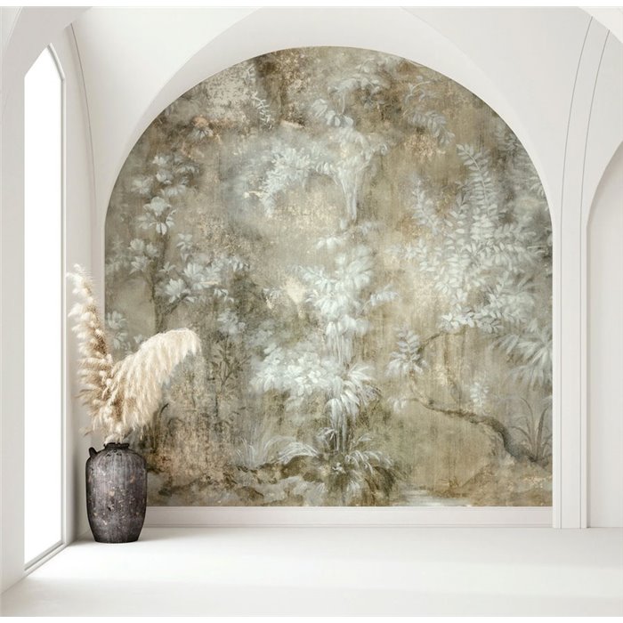 Marburg|Wall mural nostalgic botanical pictorial landscape|Wallmurals