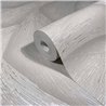Marburg|Tapete 3D Wellen silber und hellbeige modern|Tapeten