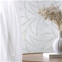 Marburg|Wallpaper 3D Waves silver and modern white|Modern