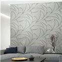 Marburg|Papier Peint Ondes 3D argent et gris moderne|Papier Peint