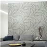 Marburg|Papier Peint Ondes 3D argent et gris moderne|Papier Peint