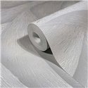 Papel pintado Ondas 3D plata y gris moderno - Marburg Ritus 35504