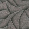 Marburg|Wallpaper 3D Waves in modern black and bronze|Modern