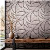 Marburg|Wallpaper 3D Waves in modern black and bronze|Modern
