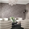 Marburg|Wallpaper 3D Waves in modern black and bronze|Modern