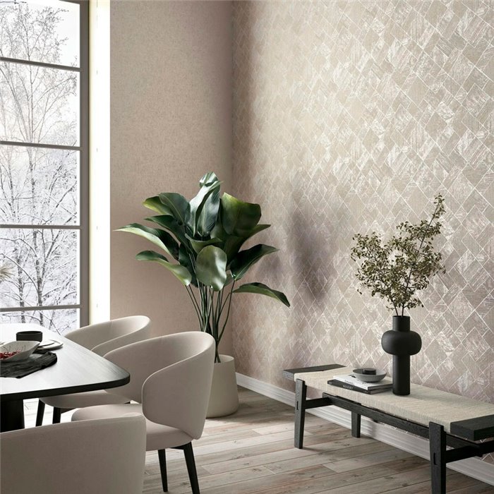 Marburg|Papier Peint géométrique beige moderne|Contemporain