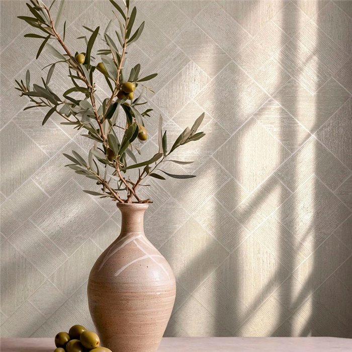 Marburg|Modern beige geometric wallpaper|Contemporary