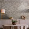 Marburg|Modern greige geometric Wallpaper|Contemporary