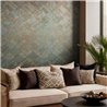 Marburg|Modern blue geometric wallpaper|Geometric