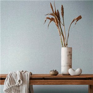 Casadeco|Plain wallpaper with light blue muslin fabric effect|Solid Colors 2