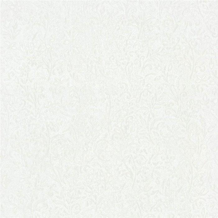 Marburg|Papier Peint floral ornemental blanc damas|Romantique