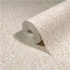 Marburg|Papel pintado floral ornamental blanco damasco|Romántico