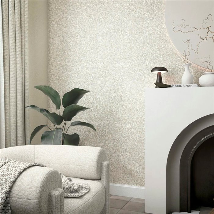 Marburg|Classic ornamental beige floral wallpaper|Romantic