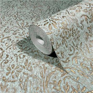Marburg|Papel pintado floral ornamental blanco damasco|Romántico