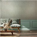 Marburg|Ornamental floral wallpaper in gold and blue damask|Floral