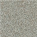 Marburg|Ornamental floral wallpaper in gold and blue damask|Floral