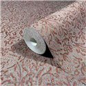 Marburg|Ornamental gray and copper damask floral wallpaper|Floral