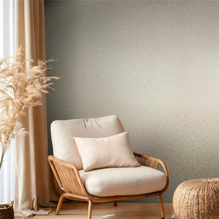 Papel pintado enrejado patrón de diamantes beige moderno - Marburg Ritus 35535