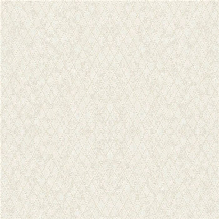 Papel pintado enrejado patrón de diamantes beige moderno - Marburg Ritus 35535