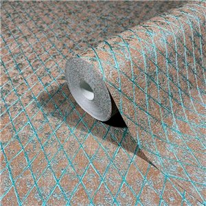 Casamance|Geometrische Tapete nuderosa modern|Geometrisch